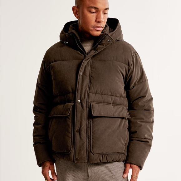 Abercrombie & Fitch | Hooded Ultra Utility Puffer - Picture 4 of 9